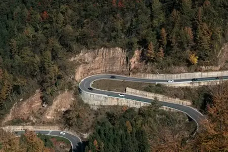In Romania è in costruzione un nuovo tratto di autostrada.